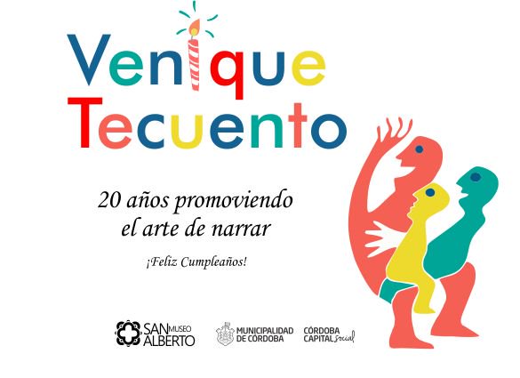 😃👉Este viernes celebramos los 20 años del Venique Tecuento con nuevas historias, mates y ganas de compartir 📚📖 Viernes 2/08 a las 19 h en el 
<a href="/MuseoSanAlberto/">Museo San Alberto</a>
 #gratis