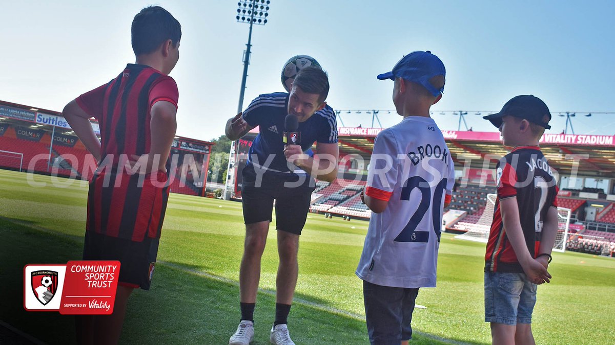 JUNIOR CHERRIES - <a href="/JamieFreestyle/">Jamie MacDonald</a> was also teaching the Junior Cherries how to do some of his tricks! 

<a href="/AFCBusiness/">AFC Business</a> <a href="/PLCommunities/">Premier League Communities</a>