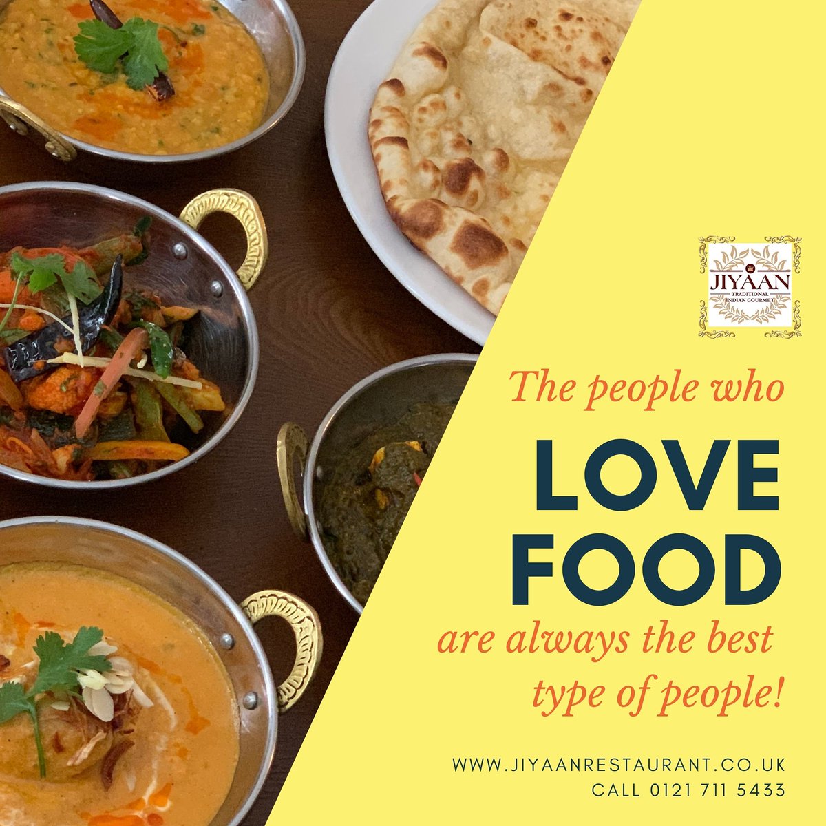 jiyaanrest's tweet photo. Make a Booking 
0121 711 5433
#foodquotes #mondaymotivation #indiancuisine #vegetariandish #vegetables #jiyaan #solihullrestaurants  #birminghamrestaurants #indianfood #authenticflavours #food #foodie #foodblogger @thegastrocard https://t.co/0igyKUOEgO