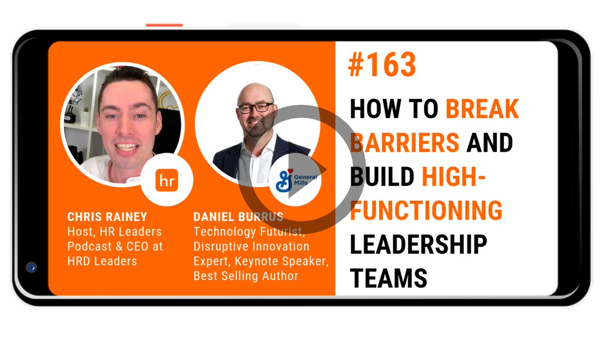 How to Break Barriers and Build High-Functioning Leadership Teams

Aaron Lamers, HR Director, Northern Europe at <a href="/GeneralMills/">General Mills</a> joined us on the 🎙️ #podcast to discuss just that. 

Check out our discussion 👉 hrdleaders.com/podcast/aaron-…