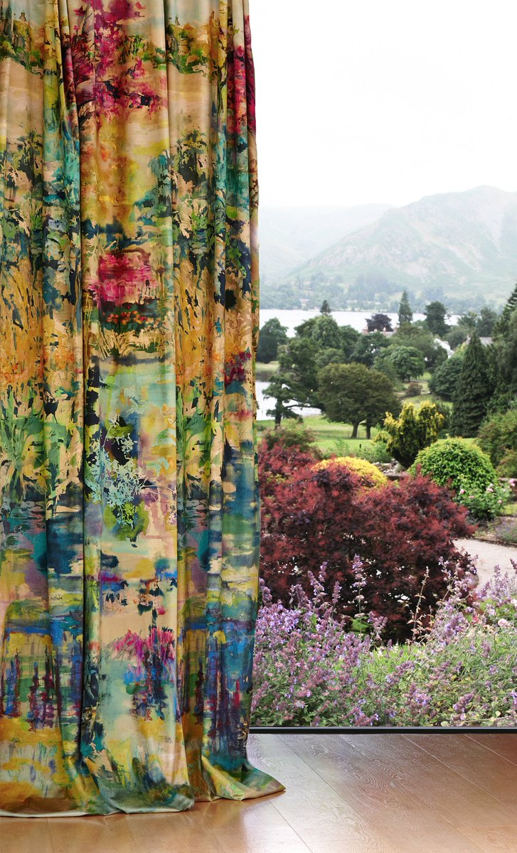 Beautiful for summer #gardenia #garden #Interiors  #design #colour #upholstery #drapery #summer <a href="/BoemeDesign/">Boeme</a>