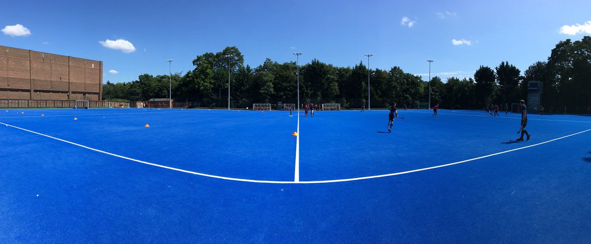 Our new training pitch at @BishamAbbeyNSC is looking 👌 #DidYouKnow this is the same carpet that we laid at @Harlequins Twickenham Stoop last month 🏑 @PolytanUK