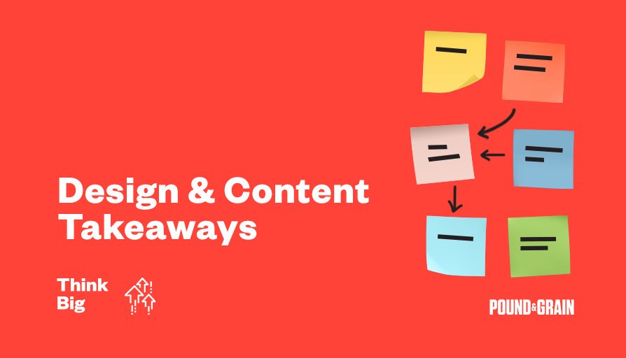 PoundandGrain's tweet photo. We sent our Copywriter across the country to attend @dcontentconf. Check out Ivana’s key takeaways from #DCCFive here: https://t.co/J49H94z0Ma https://t.co/zWswcm2akv