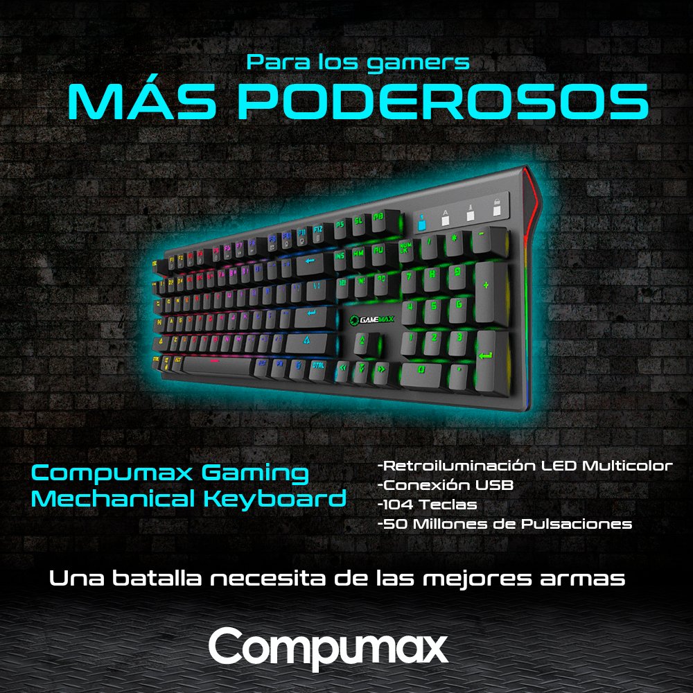 CompumaxSAS's tweet photo. ¡Llega a Compumax la Nueva Línea de Accesorios Gaming!

#Compumax #HalcónSeries #Compugeekers

Lleva todo tu poder a otro nivel: https://t.co/3gg7M8kUxT https://t.co/EYOWH5WQ4l