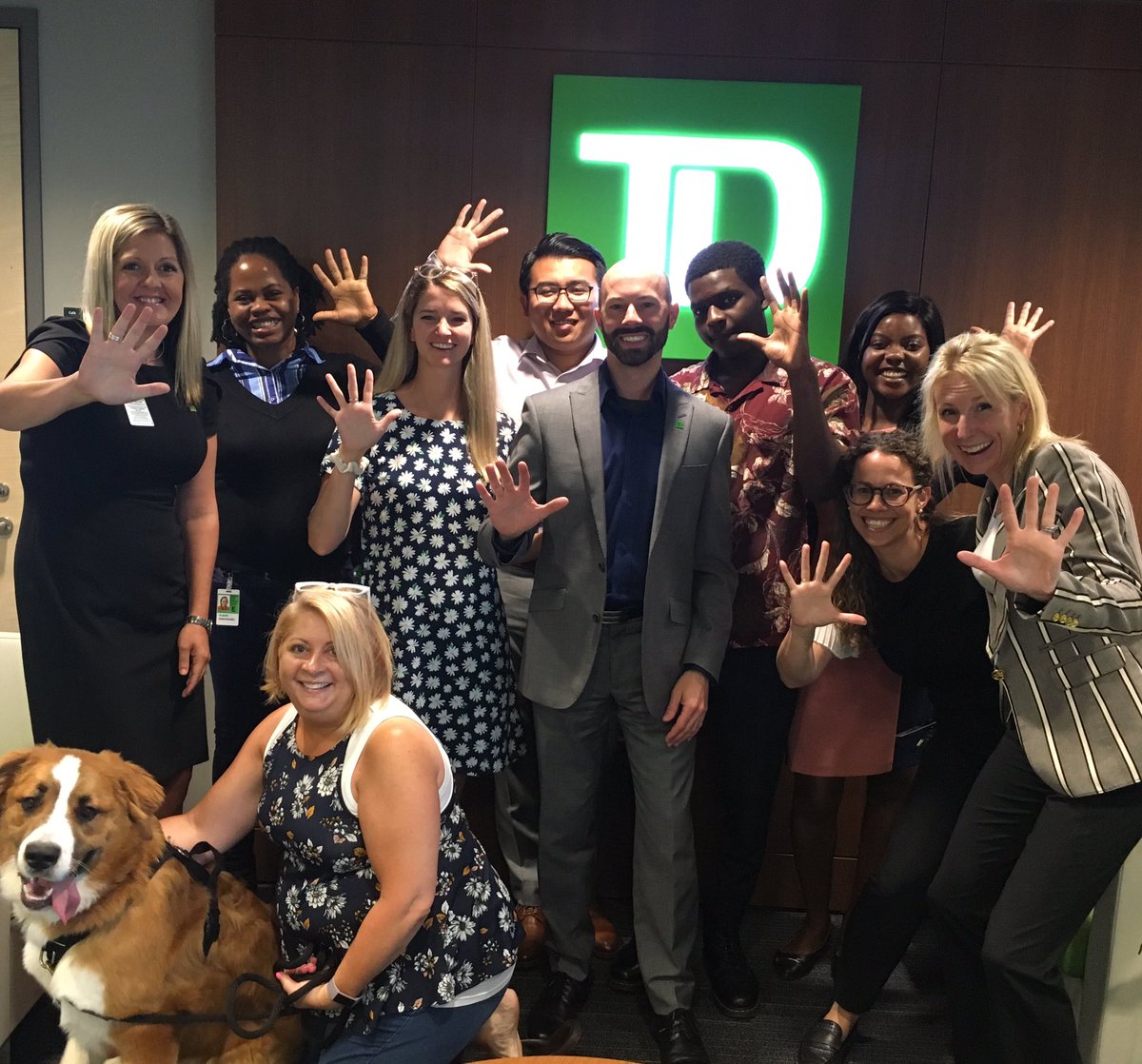 meaghanblyth's tweet photo. Celebrating 5 awesome years with @nathanwardTD ! Thanks for all you do everyday to make TD (and Atlantic) a great place to work! @nancypapillonTD @JennAuld @colleendsanford @JaniceBellis @1Beakhouse @andyhou3221 #ATLRDE https://t.co/S87bHs74pI