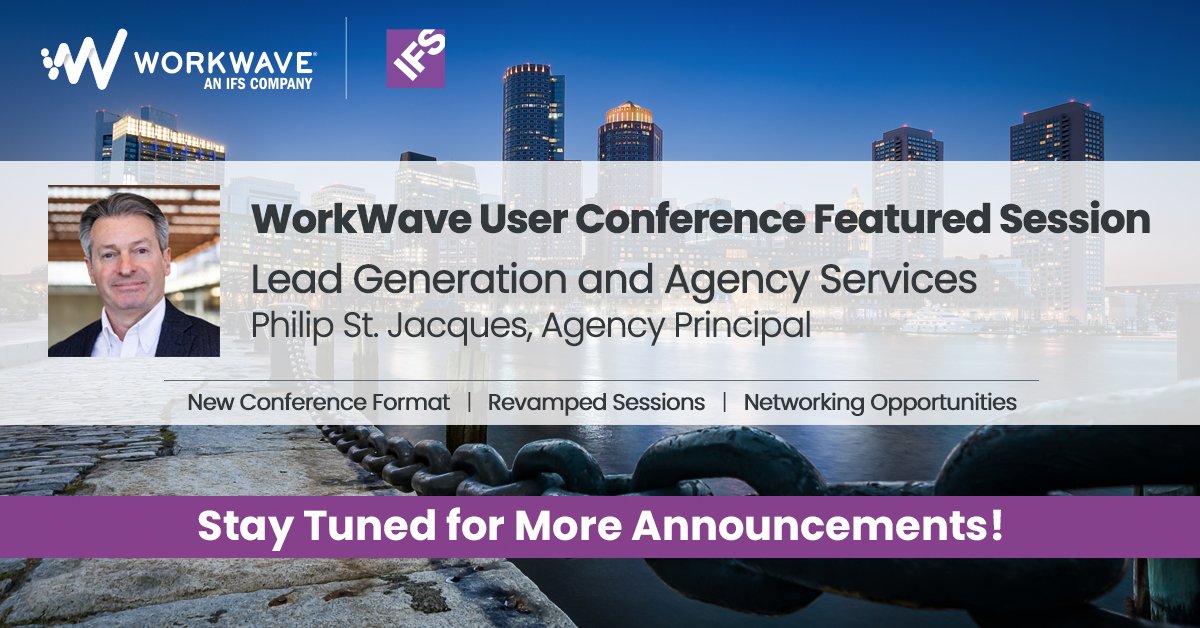 ServManSoftware's tweet image. Learn how to build a #leadgeneration marketing strategy for your business at this year's WorkWave User Conference  with Philip St. Jacques! 
 
See full agenda here! ow.ly/uvUY50vfxA8

#IFSWoCo2019 #fieldservices #serviceindustry #fieldservicesoftware #marketingstrategy