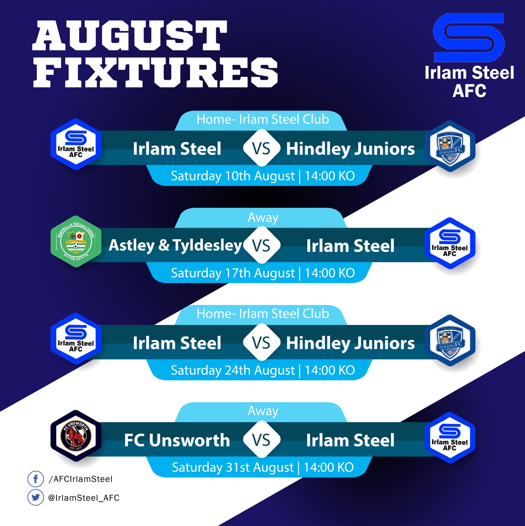Irlam Steel AFC (IrlamSteel_AFC) / Twitter