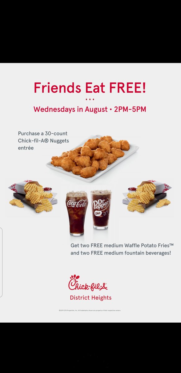 DH_ChickfilA's tweet image. Only at #DistrictHeights #chickfila!