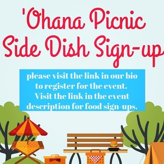Happy Monday Everyone!☀️🧩💙
Don’t forget to resister for our ‘Ohana Picnic this Saturday! To do so visit the “get tickets” button in our bio— registration is free! All you have to do is bring a dish (side, salad or dessert)!🥳
•
Link for sign-ups to br… ift.tt/2MnALrf