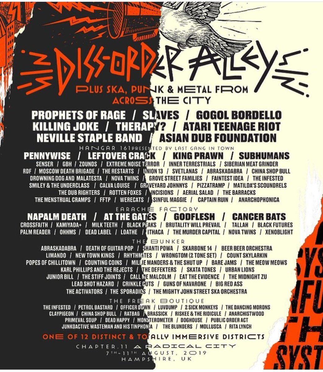 extremenoiset's tweet photo. Next show is @BoomtownFair, we play at 1am on the Saturday night/Sunday morning in #Hangar161 at the #dissorderalley area #extremenoiseterror #hardcore #punk #hardcorepunk #crustpunk #grindcore #crustgrind #ukhardcore #ukhc https://t.co/6cp049ETYv
