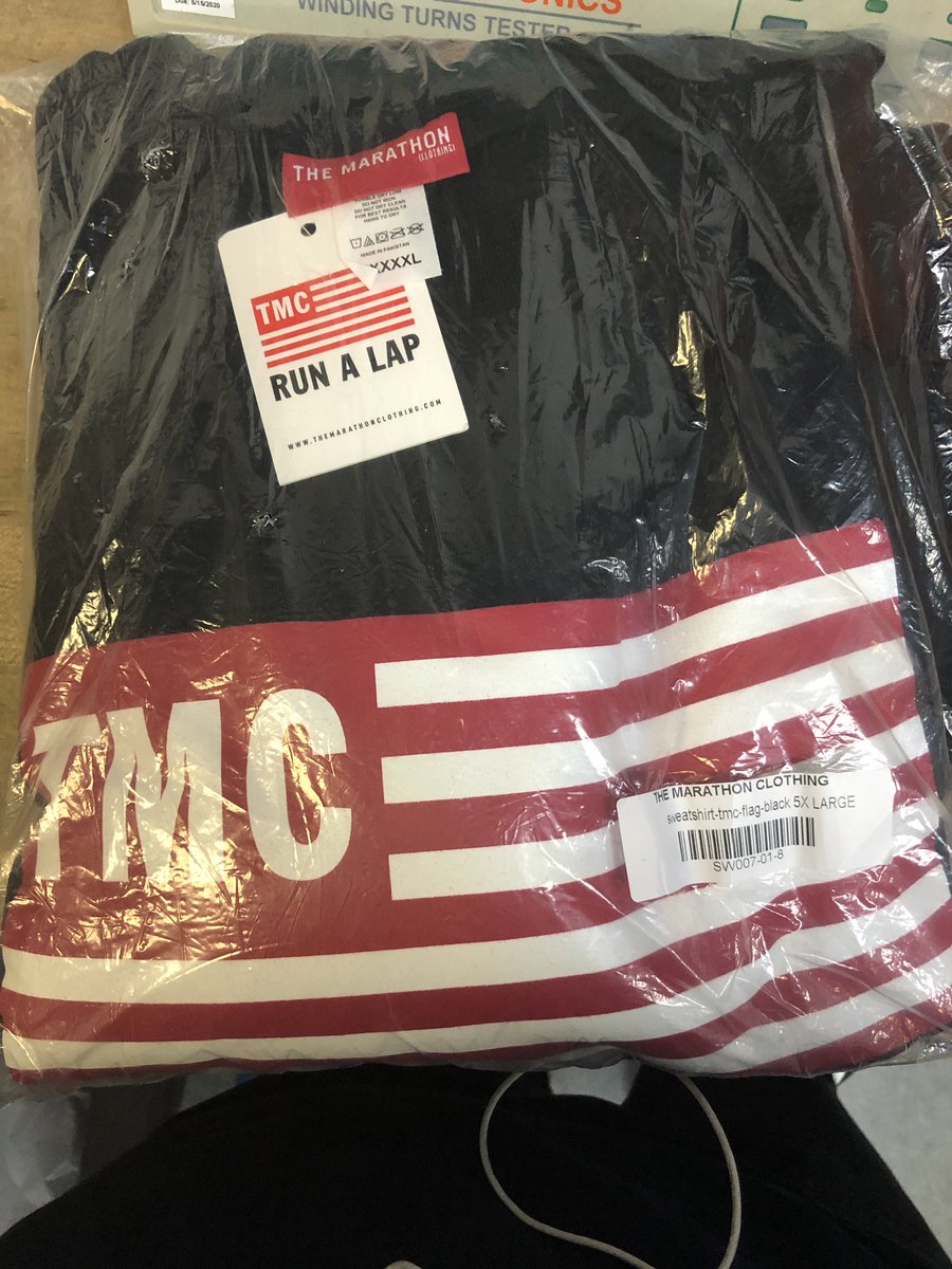 CarlosB03460953's tweet photo. Finally My TMC Sweater Came In.... Waited Patiently For This To Come In! Thanks @themarathonclo #RIPNIPSEYHUSSLE https://t.co/7NPLfhO8jw