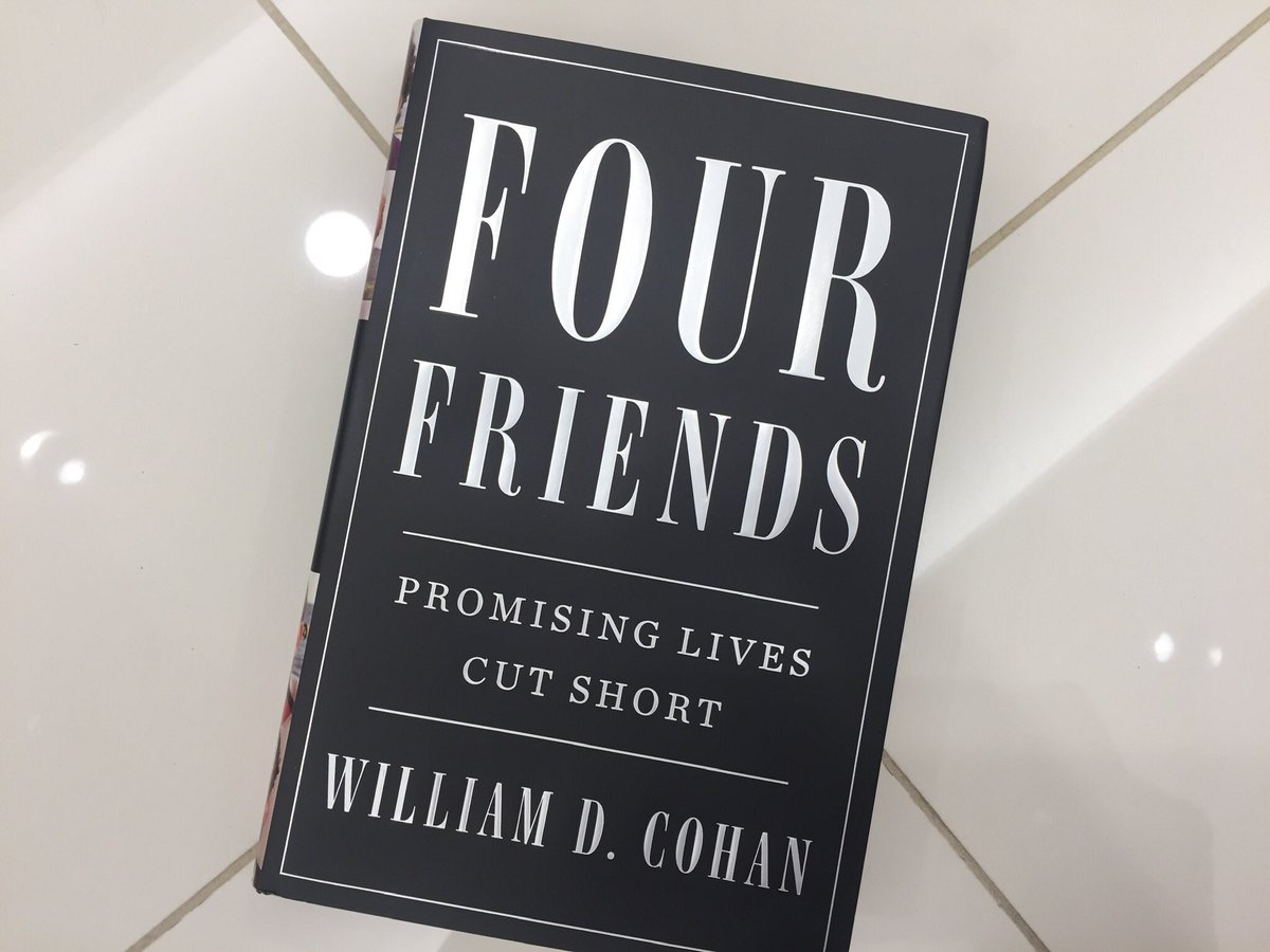 barbarasbooks's tweet photo. #newrelease #WilliamCohan attended Andover elite boarding school in America. He writes about four of his classmates with talent to reach great heights only to die young. Jack Berman, Will Daniel, Harry Bull, and John F, Kennedy, Jr. all had their promising lives cut short. https://t.co/yVfR8qmaCm