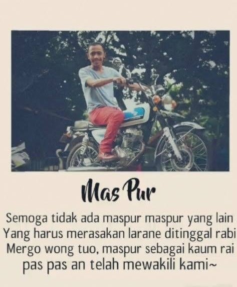 Selamat menikah panutanku #MasPur