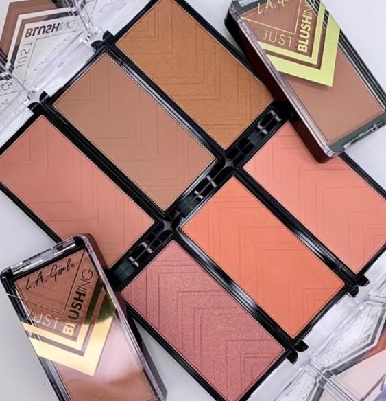 La Girl Cosmetics Uk Comment If You Love Our Just Blushing Blushes Shade Names Top Left To Right Just Natural Just Bare And Just Glowin Bottom Left La Girl Cosmetics Uk Comment If You Love Our Just Blushing Blushes Shade Names Top Left To Right Just Natural Just Bare And Just Glowin Bottom Left