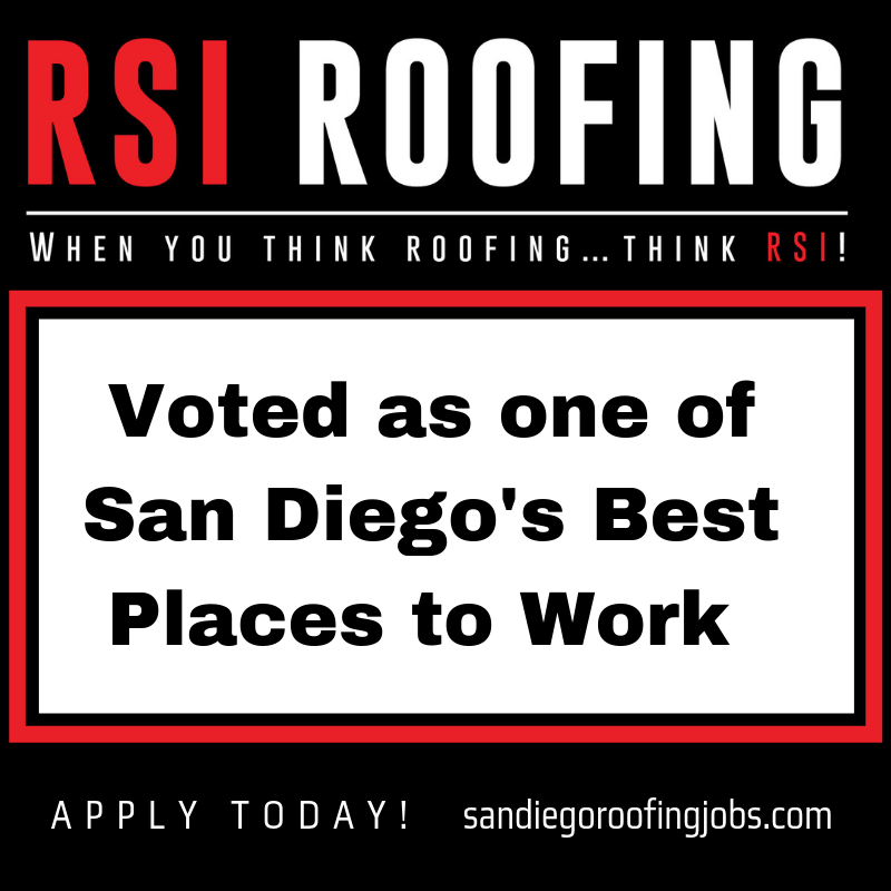 thinkrsi's tweet photo. We are still looking to fill multiple positions. If you're interested in working for one of San Diego's best places to work, submit an application today at  https://t.co/neEhWgvUts 

#RSIRoofing #WeAreHiring #Hiring #SanDiegoRoofer #Roofing #RoofersNeeded #HelpWanted https://t.co/BQS07DElrL