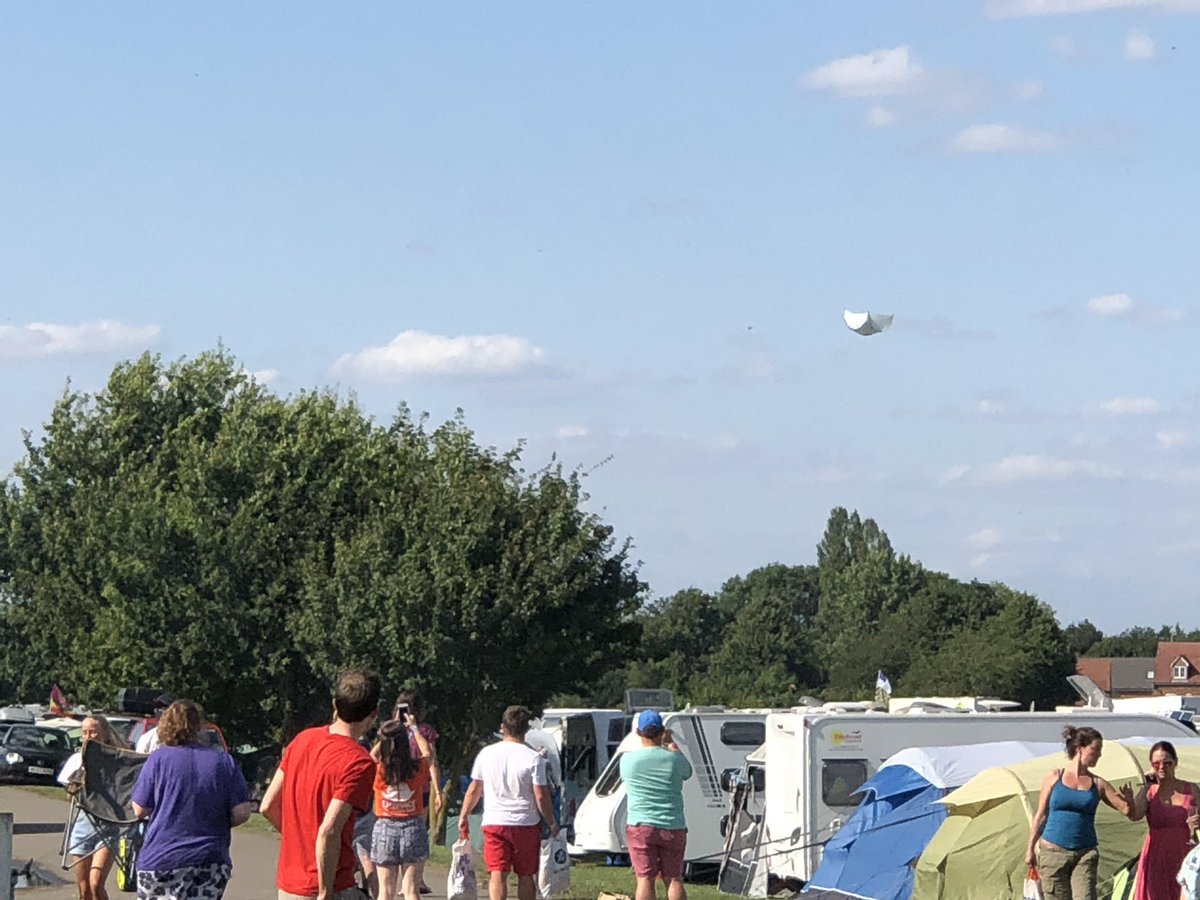 Is it a bird? Is it a plane? ...No, it's a TENT! #NewWine2019 #United19 @NewWineEngland