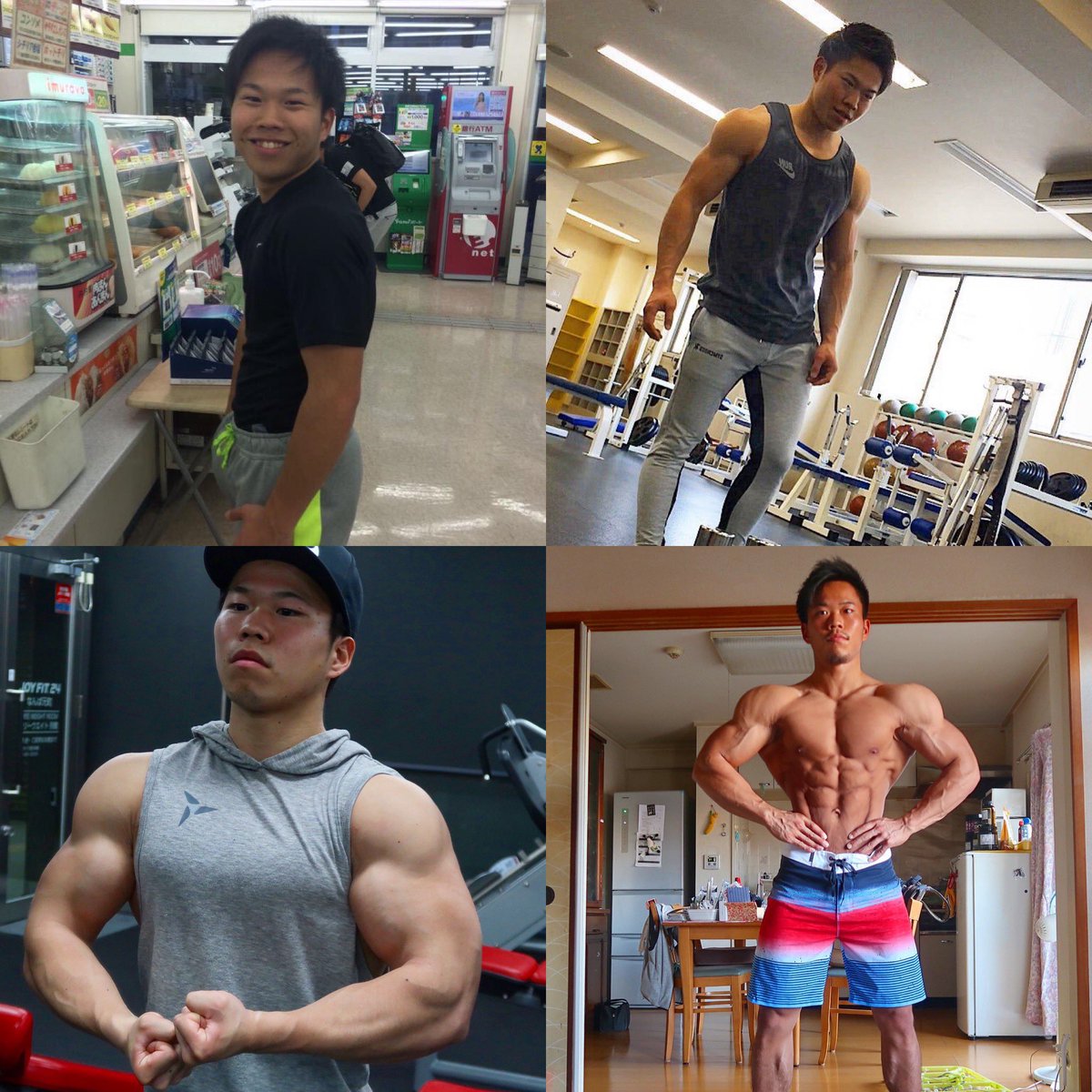 Nishizaki Fitness على تويتر 僕のトレーニングし始めた時系列をあげて下さいと言われました 1枚目が始めて数ヶ月 二枚目が2年ぐらい 三枚目 3年目 4枚目現在です まだ写真はいっぱいありますが 少し長いので省略してます 筋トレ トレーニング フィジーク Nishizaki Fitness على تويتر 僕のトレーニングし始めた時系列をあげて下さいと言われました 1枚目が始めて数ヶ月 二枚目が2年ぐらい 三枚目 3年目 4枚目現在です まだ写真はいっぱいありますが 少し長いので省略してます 筋トレ トレーニング フィジーク