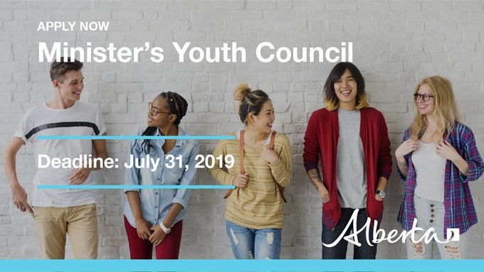 Minister’s Youth Council applications close on Wednesday; don’t miss out! As a member, you'll have a chance to share your thoughts and contribute to #abed. Apply online: alberta.ca/student-engage…