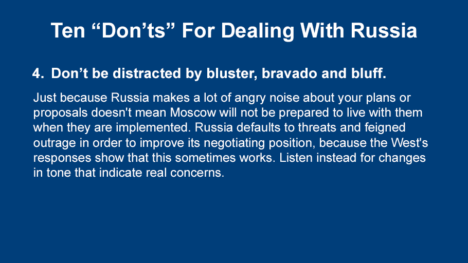 4/ Filtering the signal from the noise in Russian official pronouncements is critical. But also very hard, because the noise is incessant and deafening.