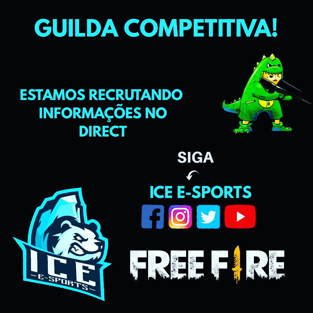 GUILDA COMPETITIVA RECRUTANDO FREE FIRE / GUILDA PROFISSIONAL RECRUTANDO 