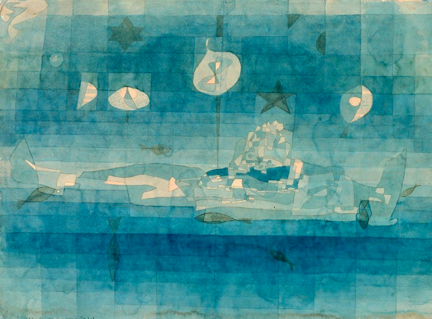 #PaulKlee, The Sunken Island (1923).