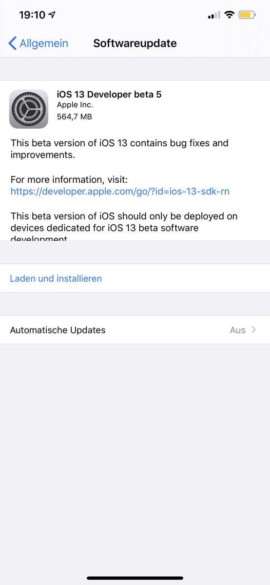 kernel__panic's tweet image. iOS13 Developer Beta 5 

#apple #iOS #ios13beta5 #iOS13 #beta