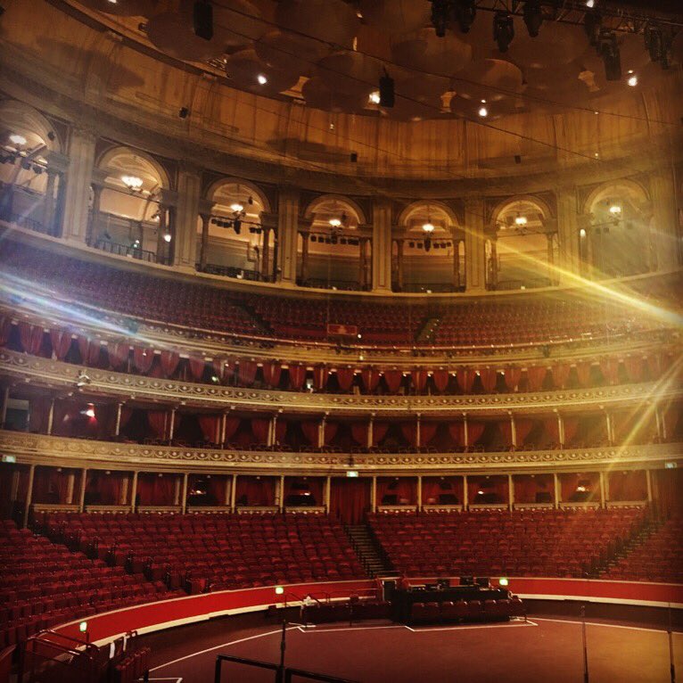 bbcproms's tweet photo. We’re here early @RoyalAlbertHall for #Haydn #TheCreation and just look at the view! Can’t wait for @Sarah_J_Brandon @ben_hulett and Christoph Pohl, @promsyouthchoir and @BBCPhilharmonic conducted by Omer Meir Wellber #prom14 #bbcproms https://t.co/0jv7f7wZSg