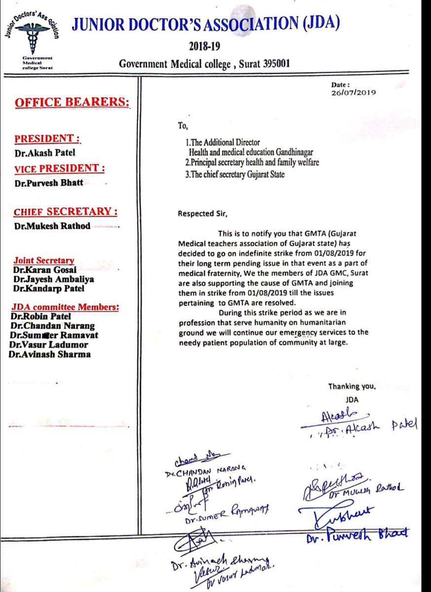 J. D. A. Surat demonstrating solidarity with GMTA!!!