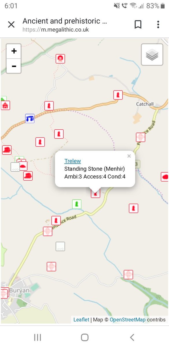 Just want to say thanks/give a plug to the  @megportal for pointing me in the direction of some of the less well-known stones on this thread. Even I can follow directions as easy as these.'The Old Stones' is a great book, too. #PrehistoryOfPenwith #megalithic  #theoldstones