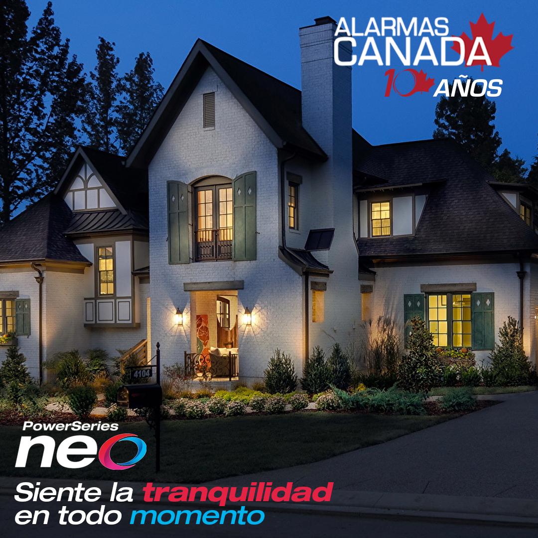 AlarmasCND's tweet photo. Con el Sistema #PowerSeriesNEO puedes tener la confianza de llegar a tu casa cuando es de noche y estar seguro de que todo está bien. ¡Activa y Desactiva tu #SistemaDeAlarma a la distancia y no tengas preocupaciones! https://t.co/f8D93gE896