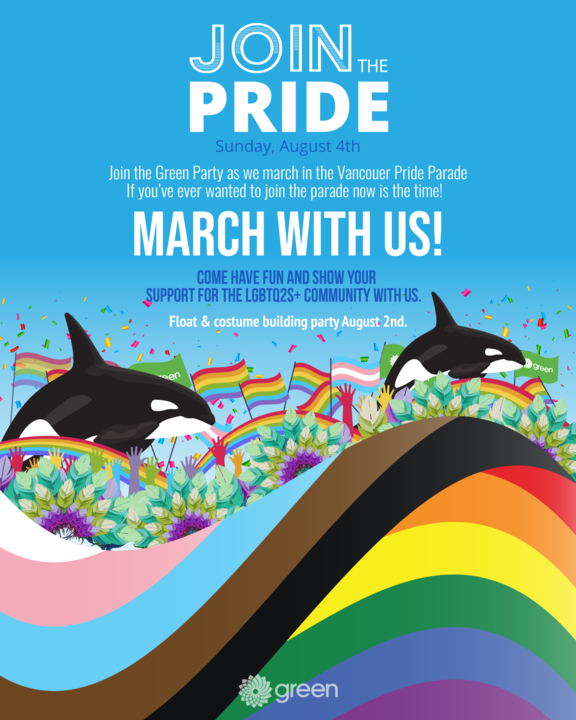 votebridgetb's tweet photo. Who wants to March with the Greens for Pride?

@ElizabethMay @paulmanly @AJWVictoriaBC @AdamPOlsen @SoniaFurstenau @AdrianeCarr @PtFry
@councillorwiebe and all the @VanGreens
will be there.

Costume decorating party this Friday.

RSVP for details: https://t.co/RK2AgmiE1t https://t.co/FXg4QcZkLA