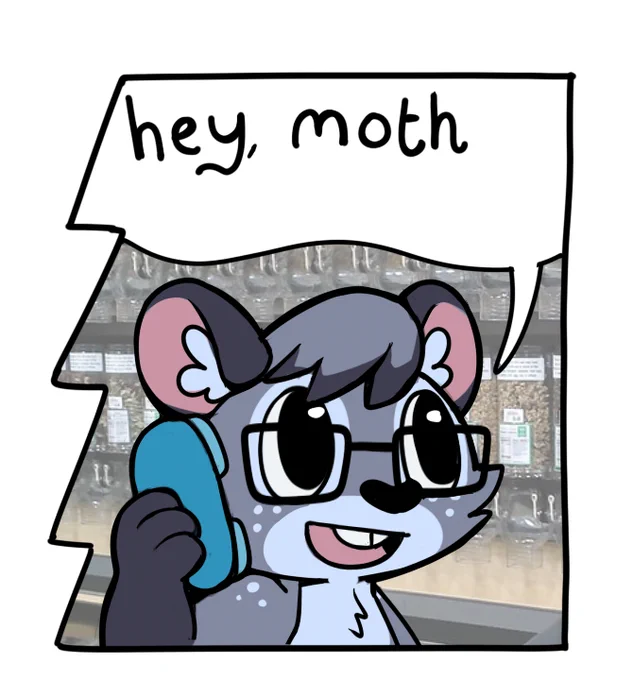 A picture I have made for @ufetubus, he is answering the phone very politely 