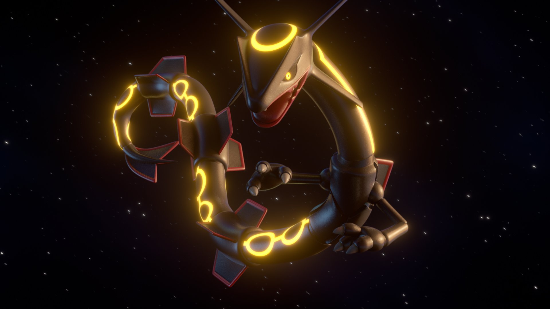 Shiny Rayquaza in Pokemon GO  Pokemon go, Shiny pokemon