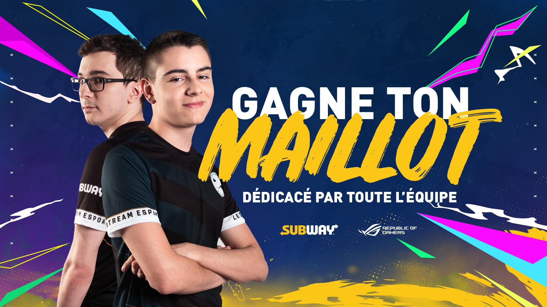 Maillot lestream esport new arrivals