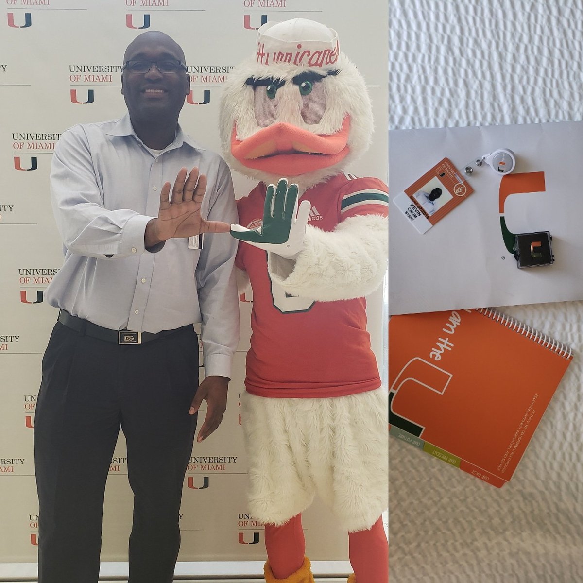 KevinDCrum's tweet photo. ๐ @MiamiHurricanes
#Day1 #OrientationWasFun https://t.co/pWeA0aOH4L