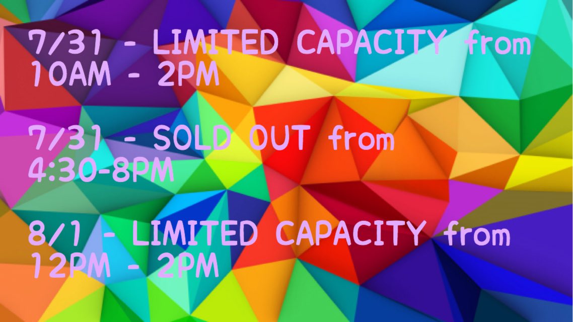 AtomicTrmpoline's tweet image. #UPDATES for this coming week!  #soldout #camps #events #atomictrampoline