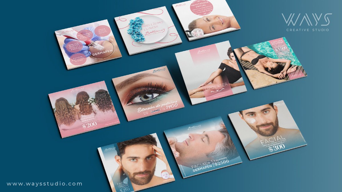 ways_studio's tweet image. #Diseño de #post para redes sociales de Bellísima´s Cabinas de belleza
Cotiza diseños redes sociales
📲81 2567 6640
🌐waysstudio.com
#socialmedia #diseñodecontenidos #diseñografico #diseñodepost #communitymanager #instagrampost #estética #salondebelleza #spa #beauty