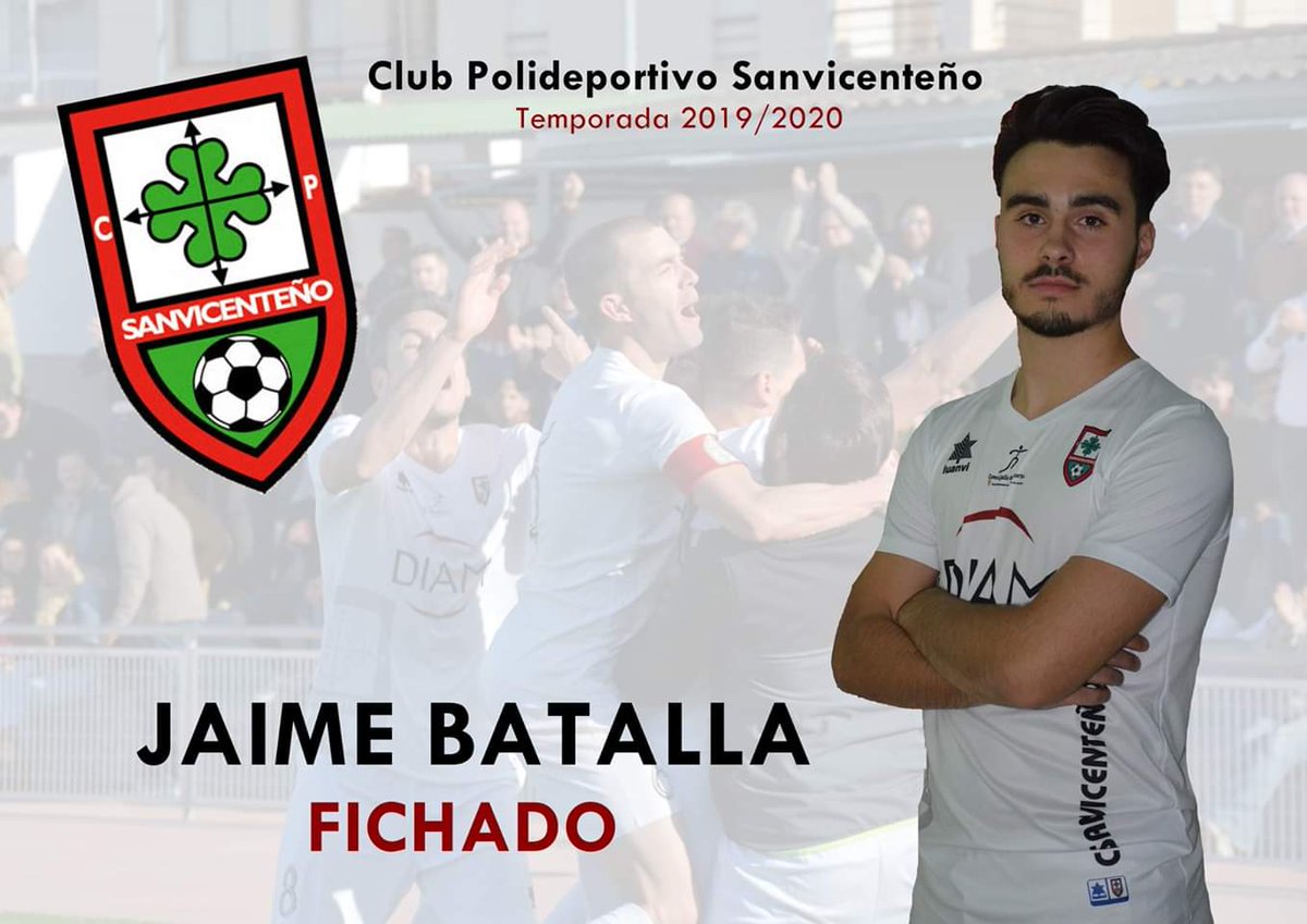 OFICIAL: FICHAJE JAIME BATALLA

Tras su paso por el C.P. Alburquerque, Jaime regresa a su casa en esta nueva temporada. ¡Bienvenido!