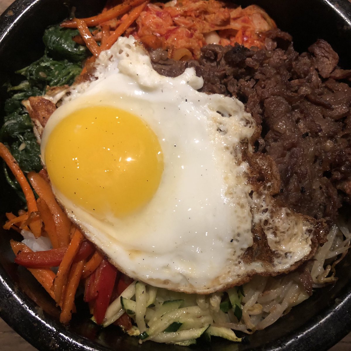 (these r so out of order but who caressss) stone pot bibimbap!