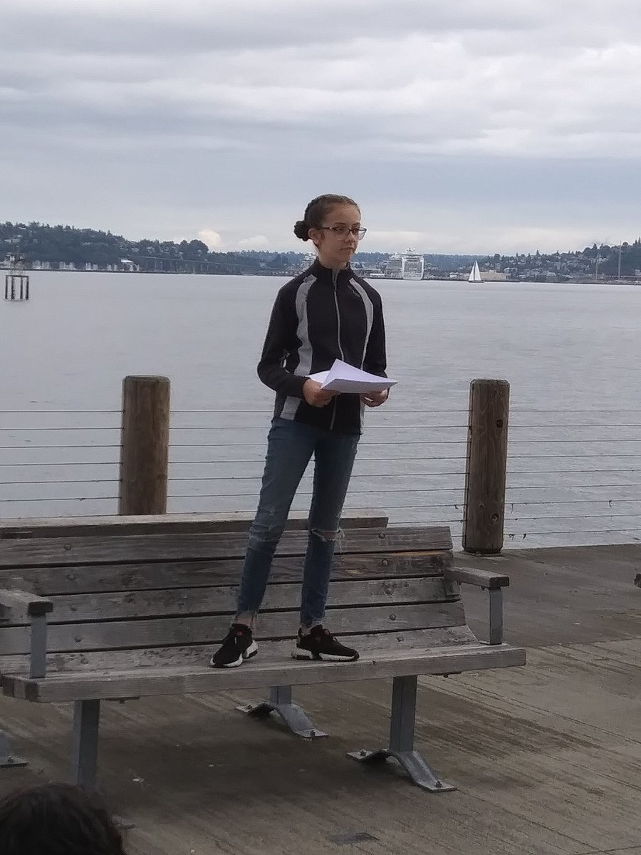 12 year old activist London Fletcher giving a powerful and heartfelt speech at #Liberation4Lolita