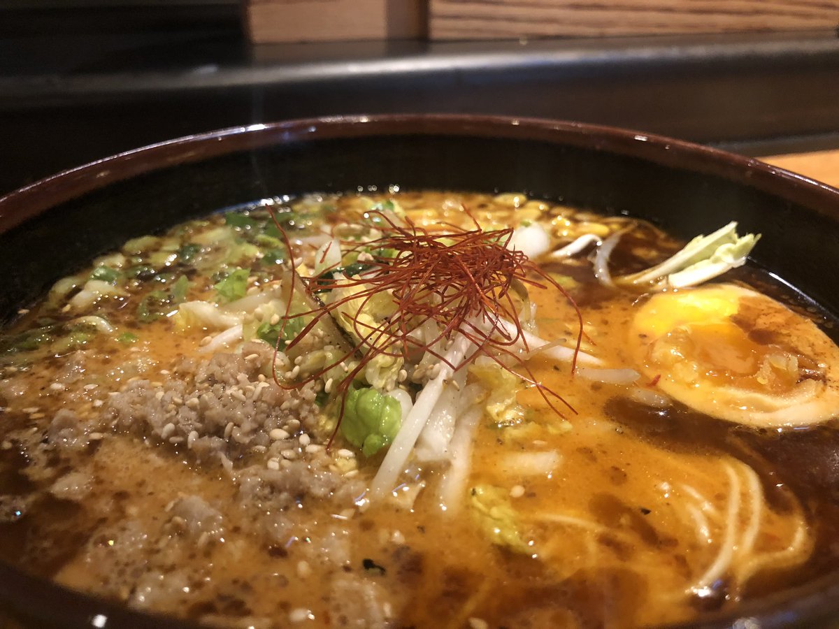 miso-hot ramen. some of the most flavorful broth ive ever had. holds its own against my favorite spots in NYC tbh