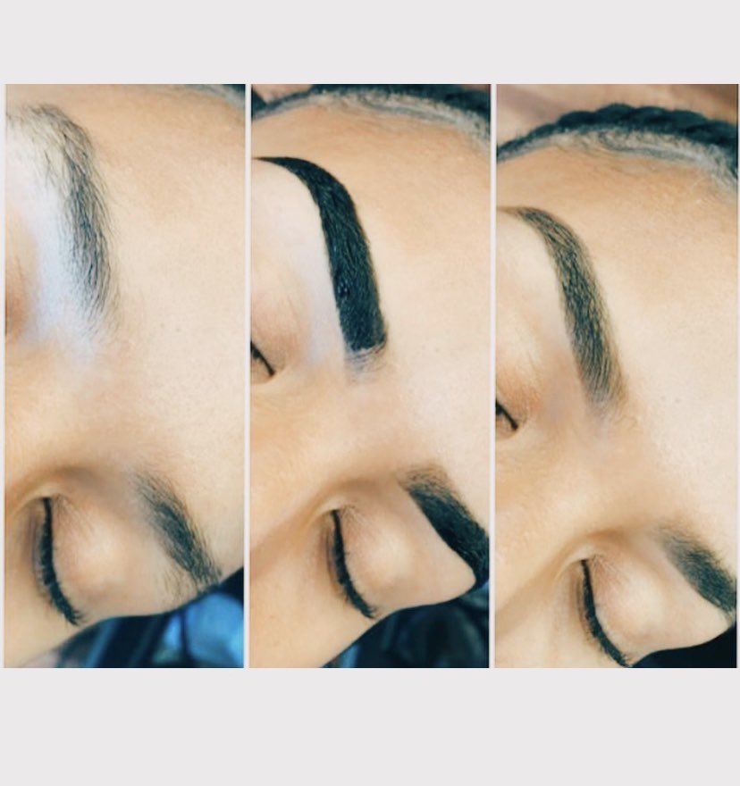 highbrowdet's tweet image. Check out this High Brow Beauty Babe Brow Transformation. Who doesn’t want to save 5-10 minutes on their brows every morning? 
#microblading #powerbrows #eyesofdetroit #detroitlashes #detroitlashextensions #detroitbrows #detroithighbrow #browsonfleek