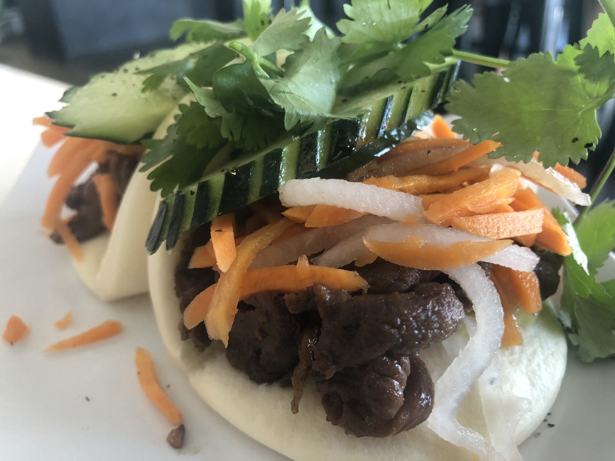 ... yes, this is another vermicelli bowl + banh mis and steamed buns