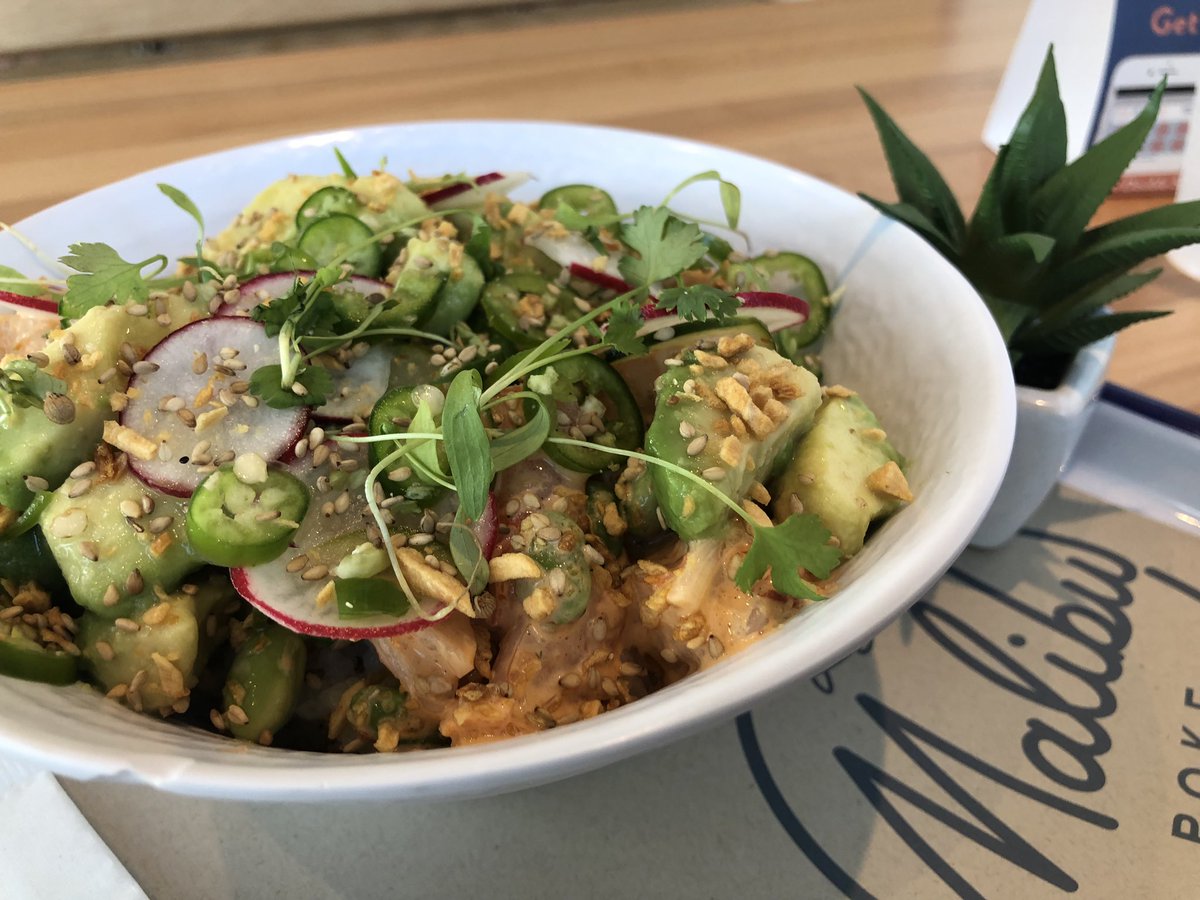 poke bowl with shrimp 