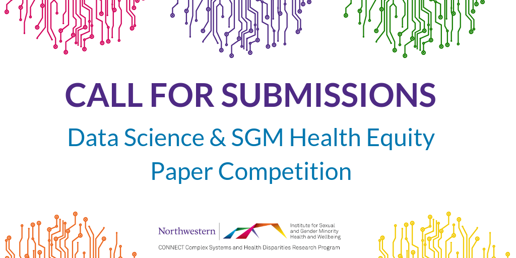 Institute for SGM Health and Wellbeing (@isgmh) on Twitter photo The <a href="/CONNECT_ISGMH/">CONNECT</a> team is calling for submissions for the data science & SGM health equity paper competition! Read more and submit here: buff.ly/310DHOD #datascience #bigdata #SGMhealth #LGBTQ #competition The <a href="/CONNECT_ISGMH/">CONNECT</a> team is calling for submissions for the data science & SGM health equity paper competition! Read more and submit here: buff.ly/310DHOD #datascience #bigdata #SGMhealth #LGBTQ #competition