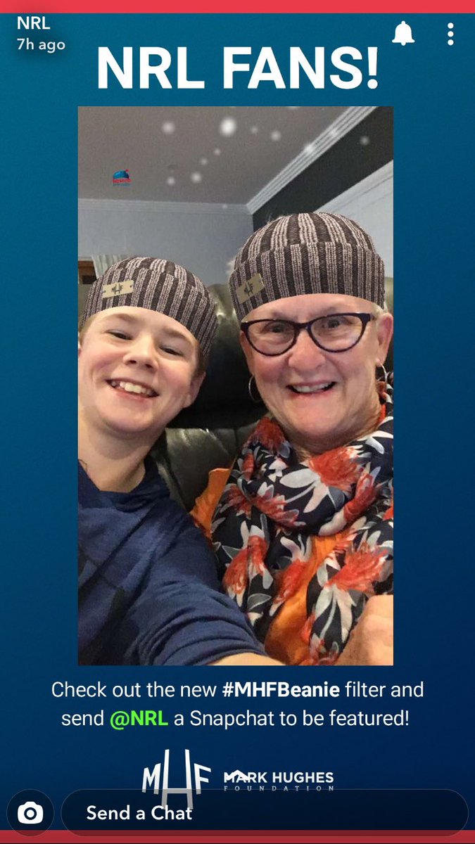 CatalystVR's tweet image. All smiles in the #MHFBeanie for 🧠cancer research @NRL @MarkHughesFdn #ARLens #CatalystVR #augmentedreality