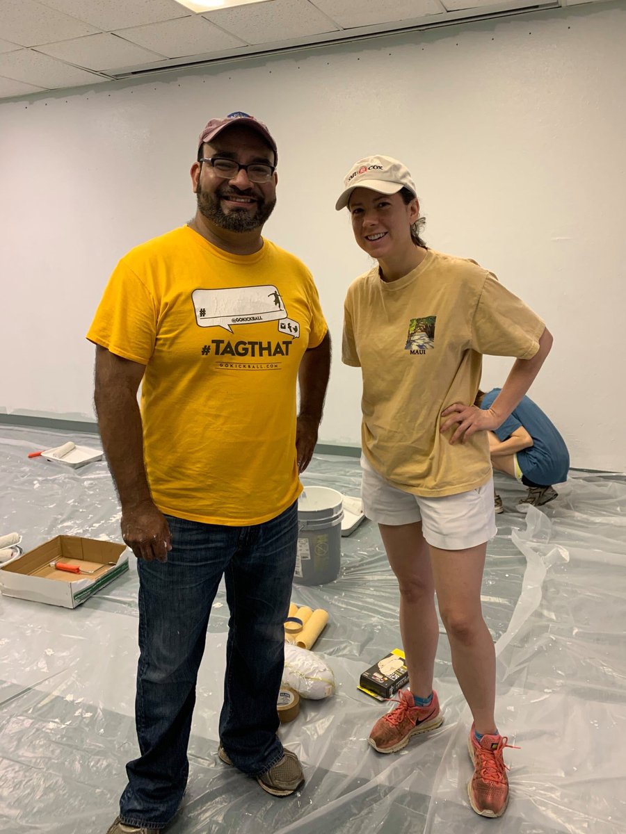 CouncilForLife's tweet photo. A big "Thank You" to everyone who was able to come out Saturday morning to help our #YoungLeadersforLife paint @PrestonwoodPreg’s location in Duncanville! They had a great time serving one of our 2019 Celebrating Life Luncheon Beneficiaries. #councilforlife #advocateforlife https://t.co/pXYP8Bvsl0