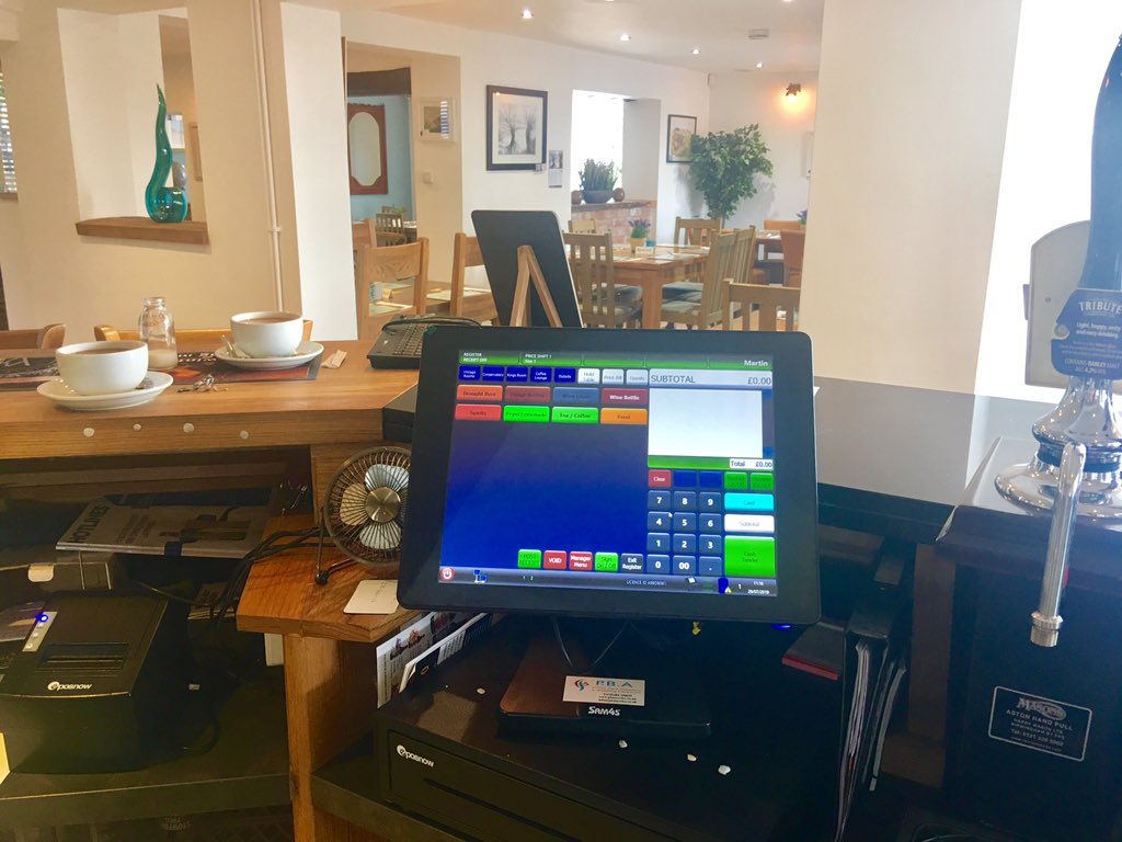 PBA_service's tweet photo. Installed today: Two new 15 inch touch screens at the New Dawn Inn Pub near Cheltenham, running Samtouch Software, utilizing the customers existing cash draws and printers to save money. Delicious food, thank you for the free dinner!  
#samtouchgloucestershire https://t.co/SUTut8o2od