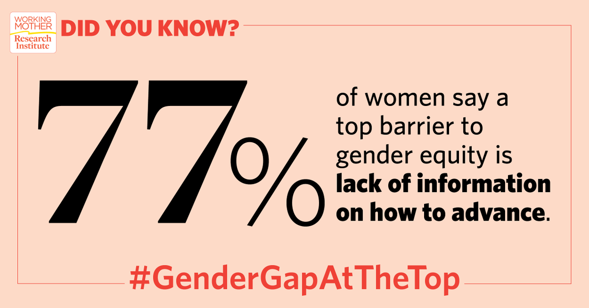 _WMMedia_'s tweet photo. We decided to find out what keeps women from moving into feeder positions for CEO. Turns out, lack of information is a major factor! Read the full report: https://t.co/O621cufLlI
#GenderGapAtTheTop #WMResearch #culturematters #diversityandinclusion #movetheneedle https://t.co/MQT0SbAwqo