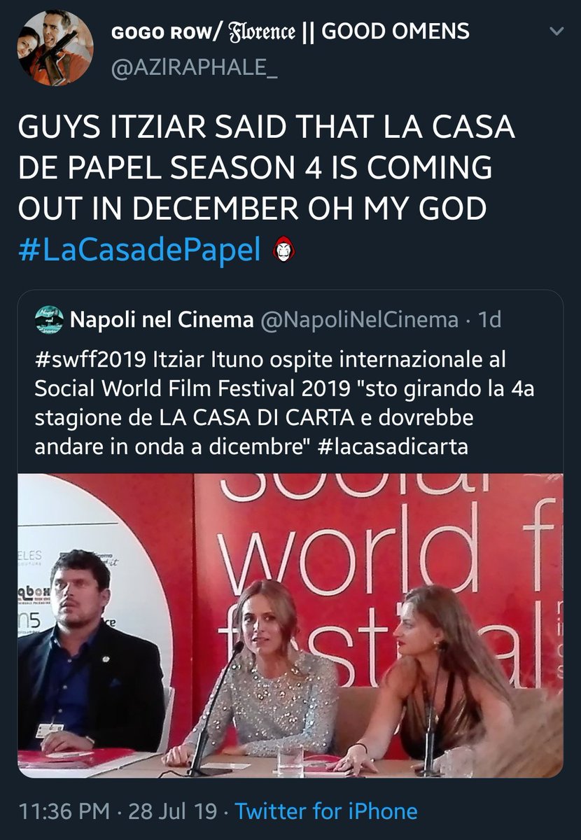 Fkn Queen On Twitter 4 Sezon La Casa De Papel Wychodzi W